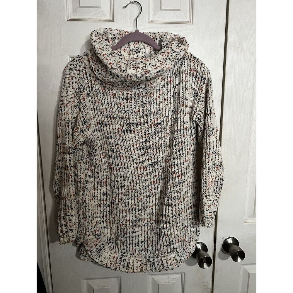 Jessica Simpson Confetti Knit Cardigan Sweater Size Medium